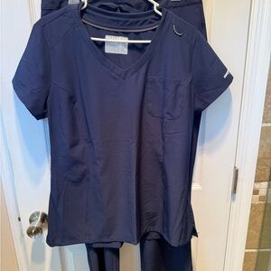 Skechers Navy Blue Women's Scrub Set